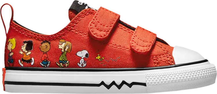 Кроссовки Converse Peanuts x Chuck Taylor All Star Easy-On Low TD Snoopy and Friends, красный 
Кроссовки Converse Peanuts x Chuck Taylor All Star Easy-On Low TD Snoopy and Friends, красный