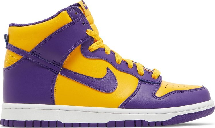 Кроссовки Nike Dunk High GS 'Lakers', фиолетовый
Кроссовки Nike Dunk High GS 'Lakers', фиолетовый