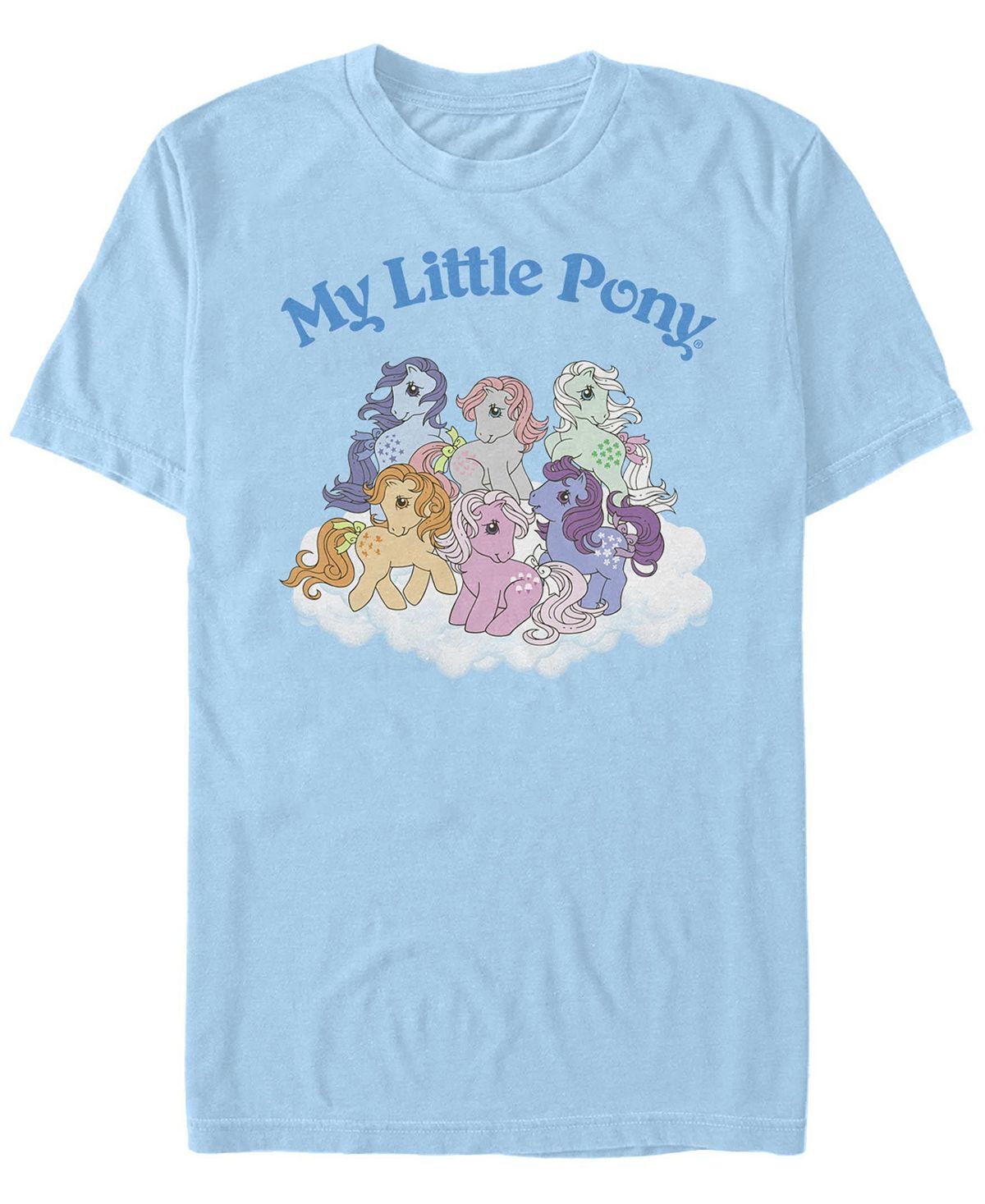 Мужская футболка my little pony group с круглым вырезом и короткими рукавами Fifth Sun, светло-синий
Мужская футболка my little pony group с круглым вырезом и короткими рукавами Fifth Sun, светло-синий