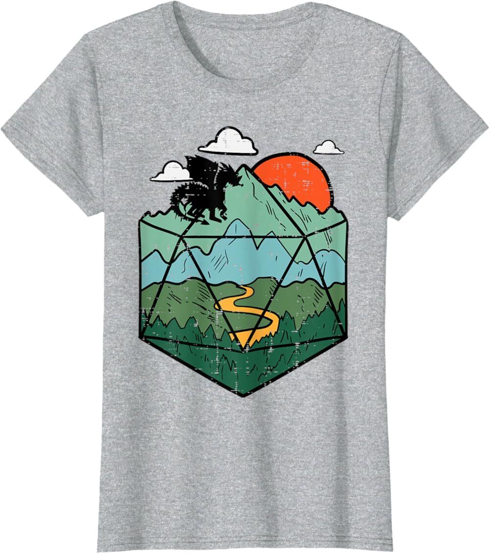 Женская футболка RPG Mountain Gamer, светло-серый
Женская футболка RPG Mountain Gamer, светло-серый