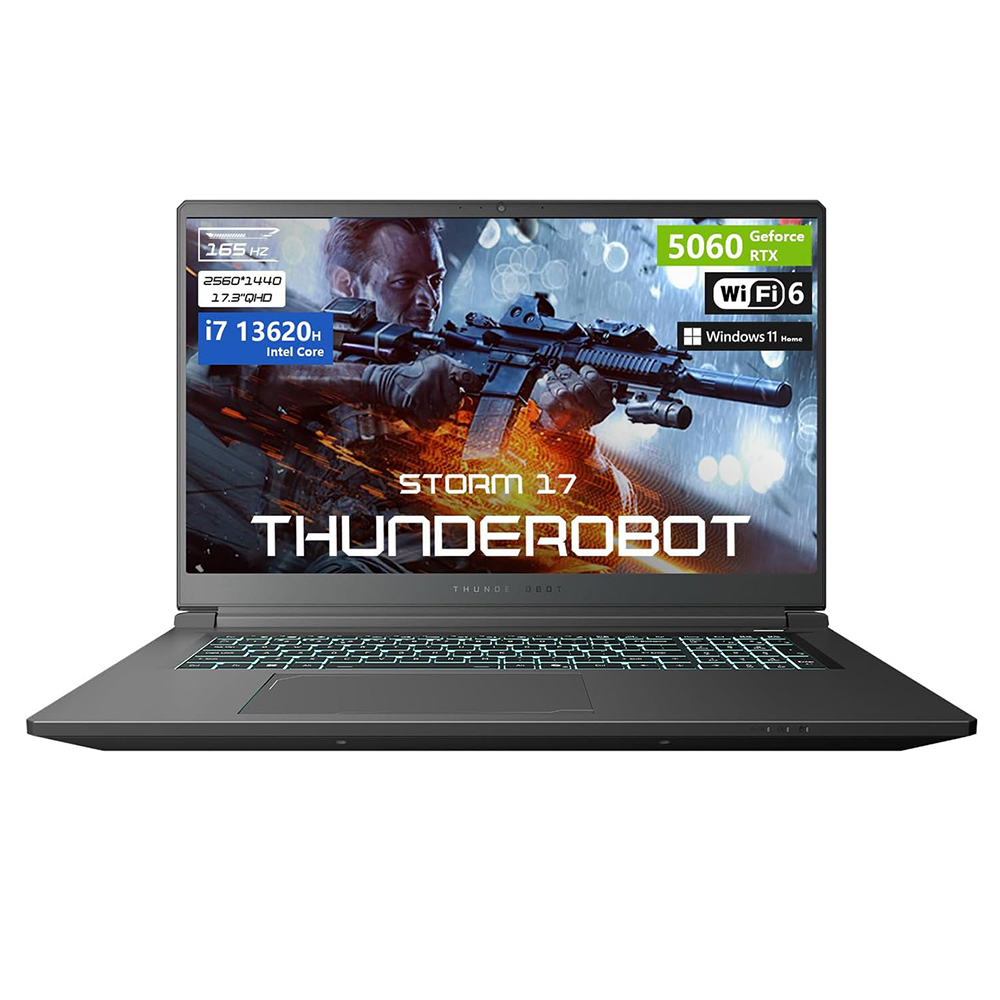 Игровой ноутбук ThundeRobot Storm 17, 17.3'', 16Гб/512Гб, i7-13620H, RTX 5060, черный, англ. клавиатура
Игровой ноутбук ThundeRobot Storm 17, 17.3'', 16Гб/512Гб, i7-13620H, RTX 5060, черный, англ. клавиатура