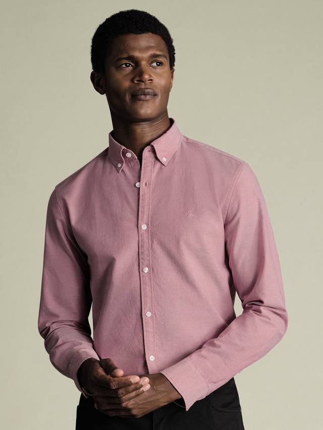 Хлопковая рубашка Regular Fit из оксфордской ткани Charles Tyrwhitt, Dark Pink
Хлопковая рубашка Regular Fit из оксфордской ткани Charles Tyrwhitt, Dark Pink