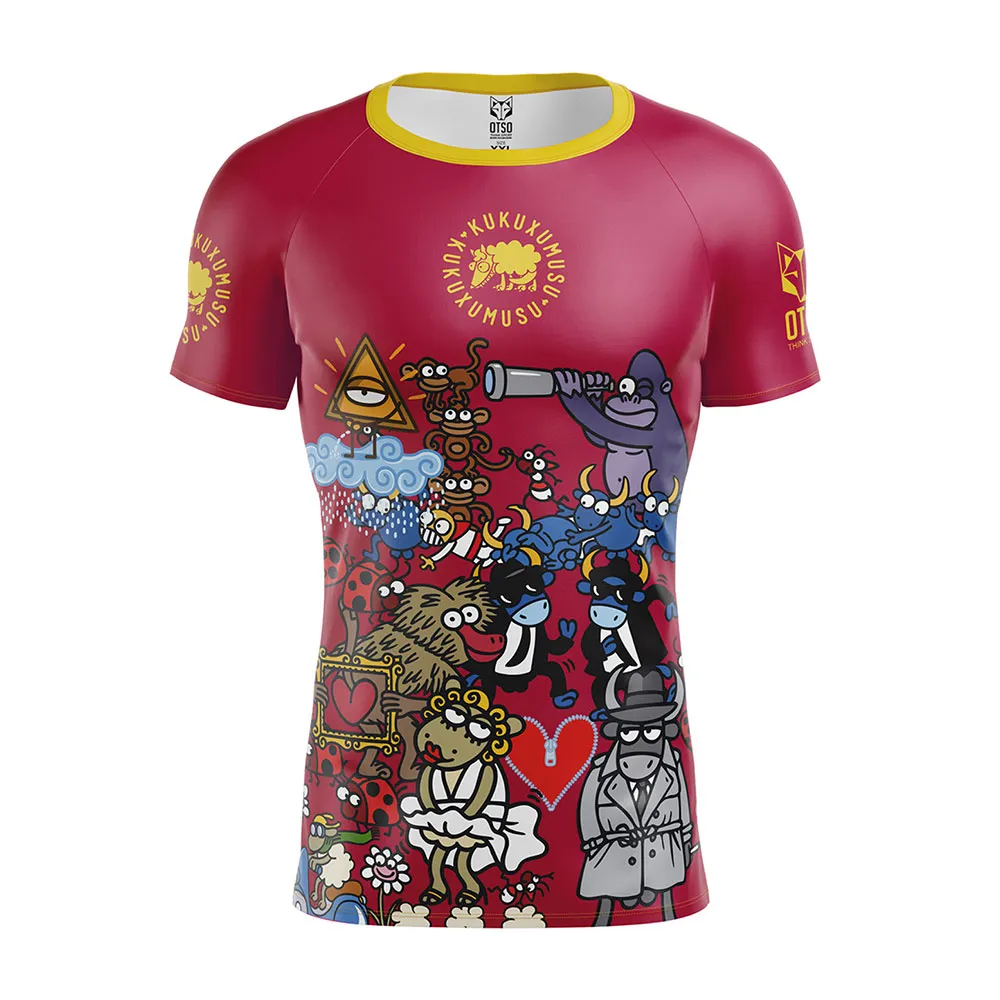 Футболка с коротким рукавом спортивная Otso Kukuxumusu Mix Kuku, красный
Футболка с коротким рукавом спортивная Otso Kukuxumusu Mix Kuku, красный