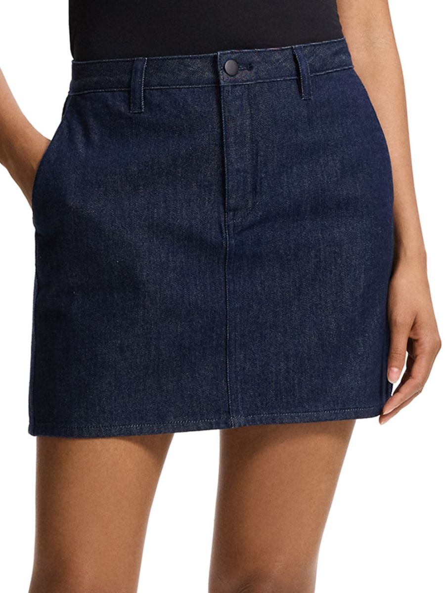 Брюки Джинсовая Мини-юбка Theory, индиго
Брюки Джинсовая Мини-юбка Theory, индиго