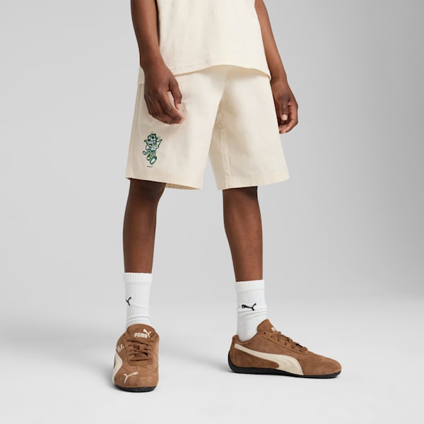 Тканые шорты для больших детей Super Puma, белый
Тканые шорты для больших детей Super Puma, белый