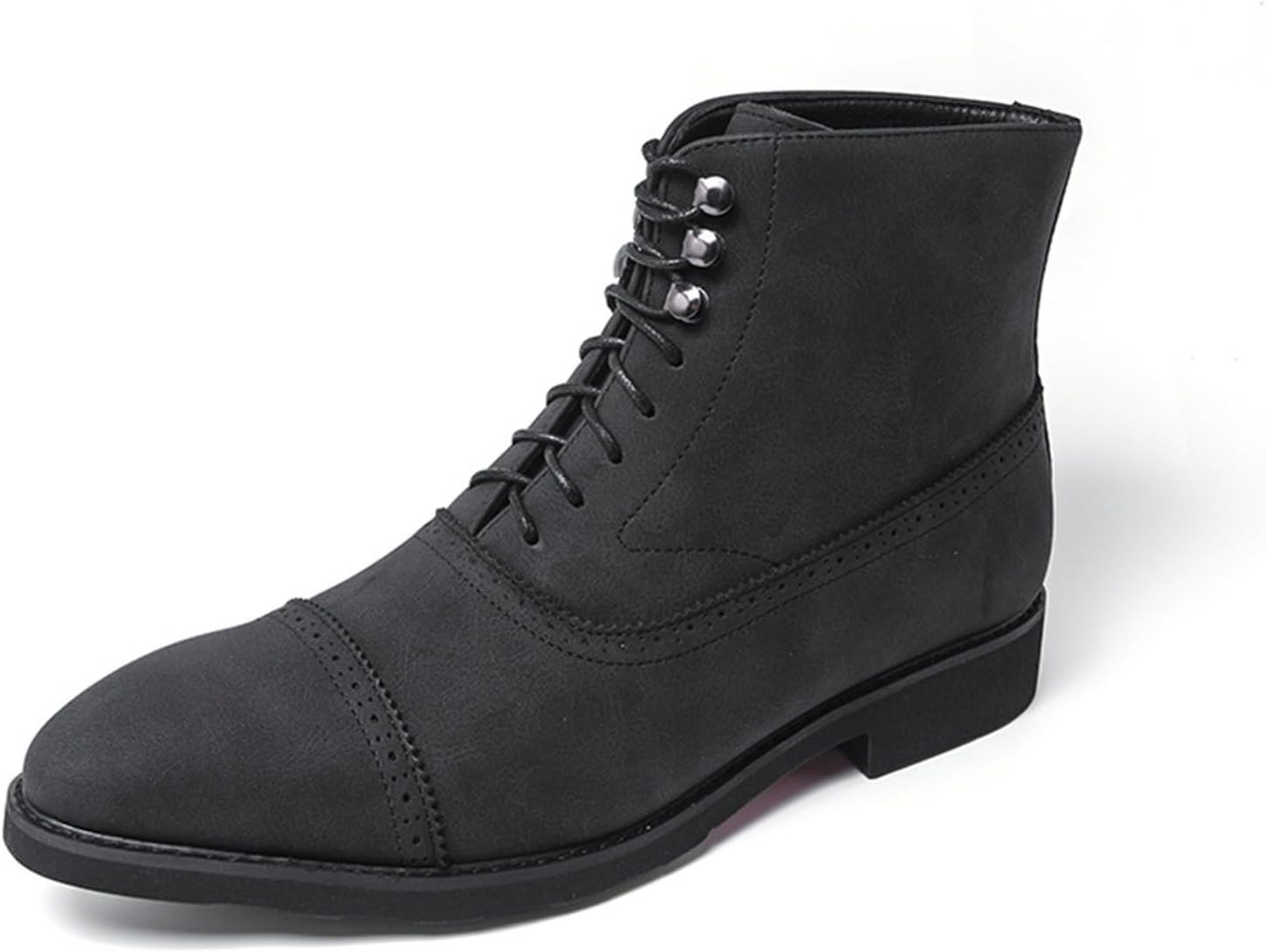 Мужские замшевые классические броги с круглым носком, массивным каблуком, оксфорды, комфортные, с нескользящей подошвой, на шнуровке, с низким каблуком, челси-ботинки, повседневные, деловые, чукка-ботинки Oxngeos, черный
Мужские замшевые классические броги с круглым носком, массивным каблуком, оксфорды, комфортные, с нескользящей подошвой, на шнуровке, с низким каблуком, челси-ботинки, повседневные, деловые, чукка-ботинки Oxngeos, черный