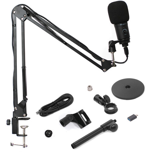 ikan Homestream USB Конденсаторный Кардиоидный Микрофон с Регулировкой Усиления и Регулируемым Рычагом Микрофона
ikan Homestream USB Конденсаторный Кардиоидный Микрофон с Регулировкой Усиления и Регулируемым Рычагом Микрофона