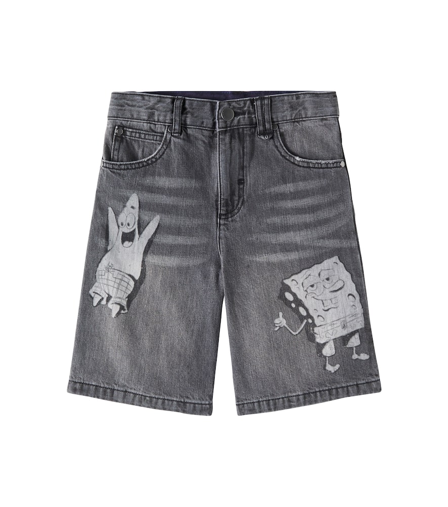 Шорты джинсовые с принтом SpongeBob Stella McCartney Kids, Charcoal Grey
Шорты джинсовые с принтом SpongeBob Stella McCartney Kids, Charcoal Grey
