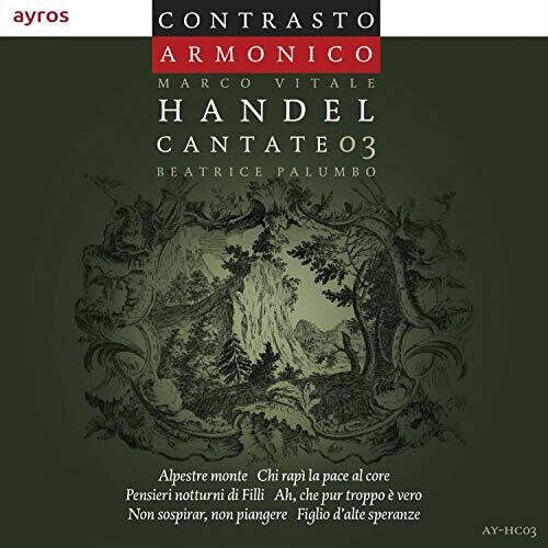 CD диск Handel / Palumbo / Vitale: Cantate 03
CD диск Handel / Palumbo / Vitale: Cantate 03