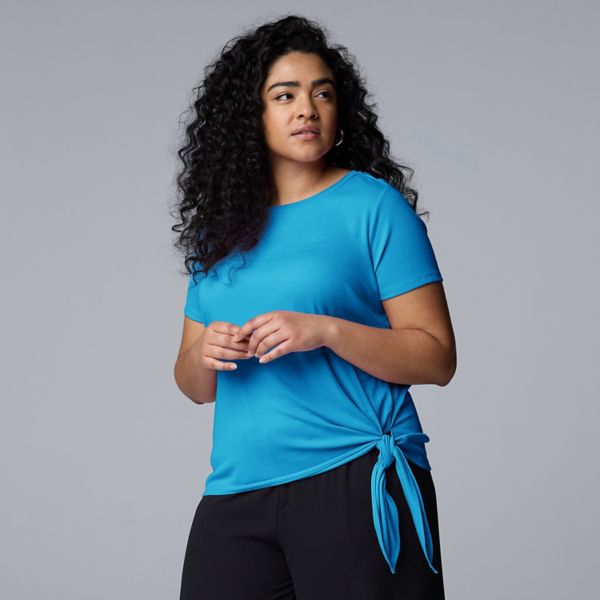 Футболка больших размеров с завязками по бокам Simply Vera Vera Wang, цвет blue highlight
Футболка больших размеров с завязками по бокам Simply Vera Vera Wang, цвет blue highlight