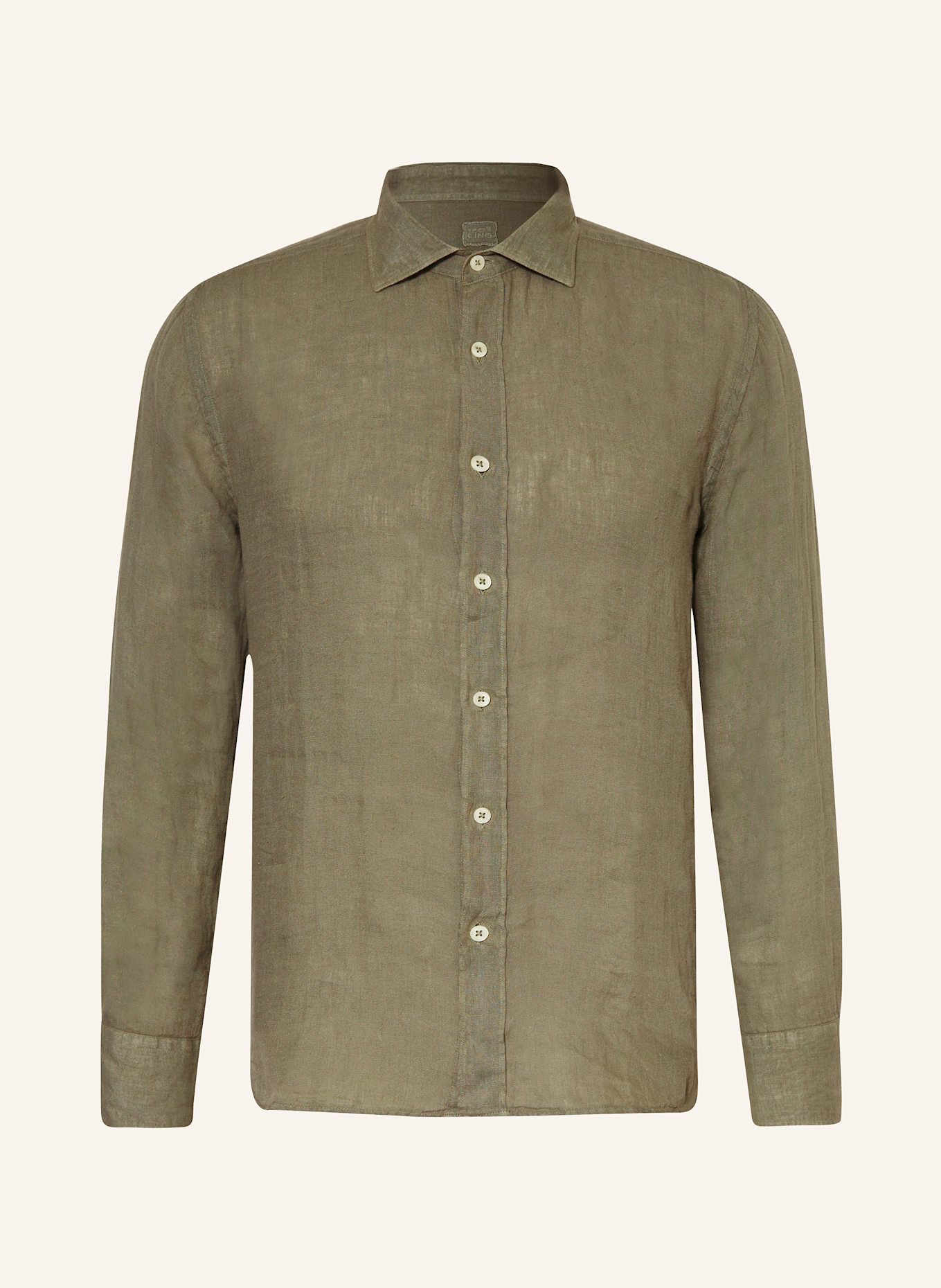 Льняная рубашка облегающего кроя 120%Lino, зеленый
Льняная рубашка облегающего кроя 120%Lino, зеленый