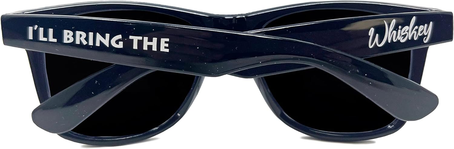 Стильные поляризованные солнцезащитные очки Funky Junque в стиле ретро — защита от УФ-излучения, классические очки унисекс — для девичника, однотонные, в выгодных комплектах, I'll Bring the - Whiskey (Black)
Стильные поляризованные солнцезащитные очки Funky Junque в стиле ретро — защита от УФ-излучения, классические очки унисекс — для девичника, однотонные, в выгодных комплектах, I'll Bring the - Whiskey (Black)