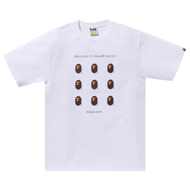 Футболка BAPE .Com 'White', белый
Футболка BAPE .Com 'White', белый