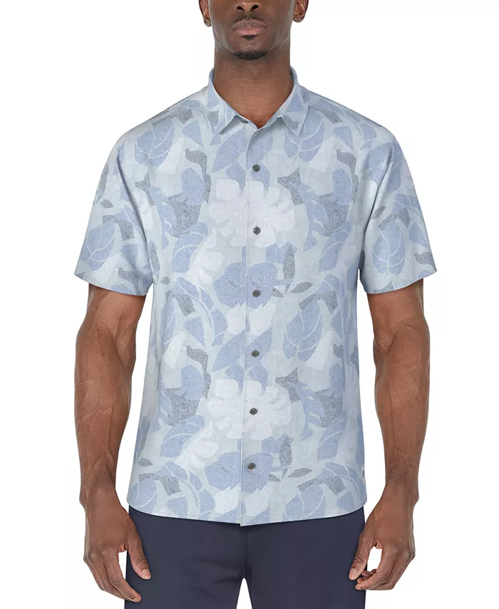 Мужская тропическая рубашка на пуговицах из ткани полотняного переплетения PGA TOUR, серый
Мужская тропическая рубашка на пуговицах из ткани полотняного переплетения PGA TOUR, серый