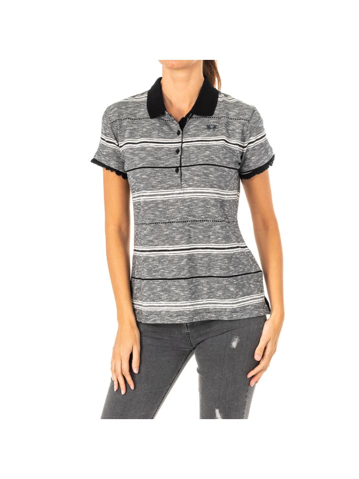 Рубашка поло черного цвета La Martina
Рубашка поло черного цвета La Martina