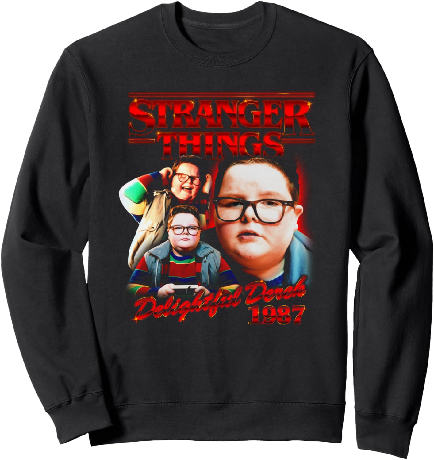 Толстовка в стиле коллажа и монтажа «Очень странные дела» 1987 года Stranger Things, черный
Толстовка в стиле коллажа и монтажа «Очень странные дела» 1987 года Stranger Things, черный