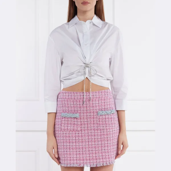 Укороченная рубашка Liu Jo, белый
Укороченная рубашка Liu Jo, белый