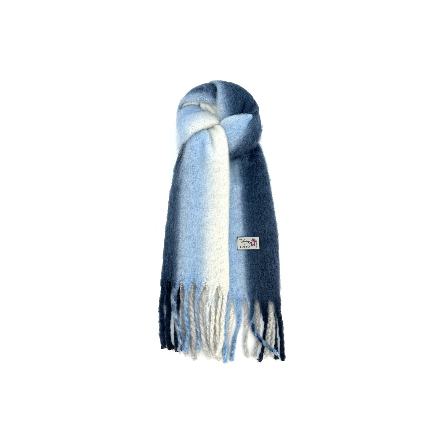 Disney Полиэстеровый вязаный шарф унисекс, Blue Gray
Disney Полиэстеровый вязаный шарф унисекс, Blue Gray