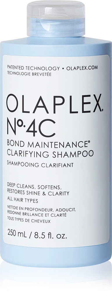 N°4C шампунь для глубокого очищения волос Olaplex, 250 мл
N°4C шампунь для глубокого очищения волос Olaplex, 250 мл
