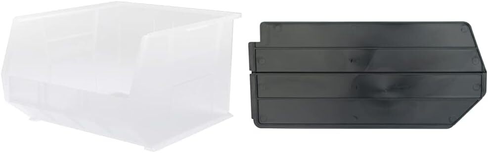 Akro-Mils 30270 Akro Контейнеры Пластиковые контейнеры для хранения (3 шт.) и 40270 Продольные пластиковые перегородки (6 шт.), Clear
Akro-Mils 30270 Akro Контейнеры Пластиковые контейнеры для хранения (3 шт.) и 40270 Продольные пластиковые перегородки (6 шт.), Clear