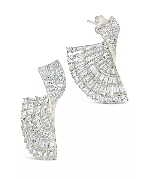 Серьги-Гвоздики Hartford с кубическим цирконием в форме веера Sterling Forever, silver
Серьги-Гвоздики Hartford с кубическим цирконием в форме веера Sterling Forever, silver