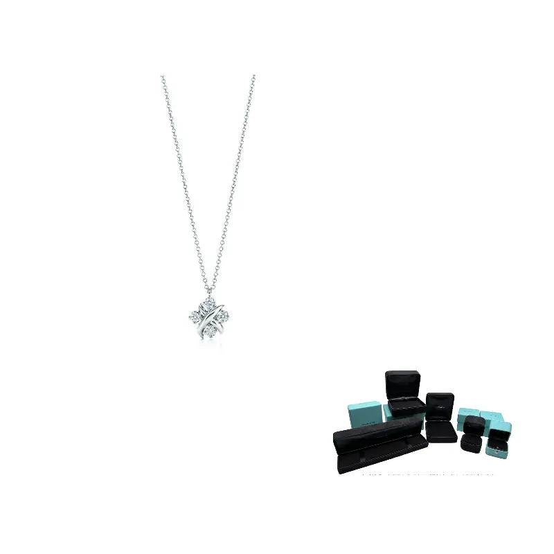 Tiffany & Co. Платиновые колье Schlumberger Series для женщин, серебряные
Tiffany & Co. Платиновые колье Schlumberger Series для женщин, серебряные