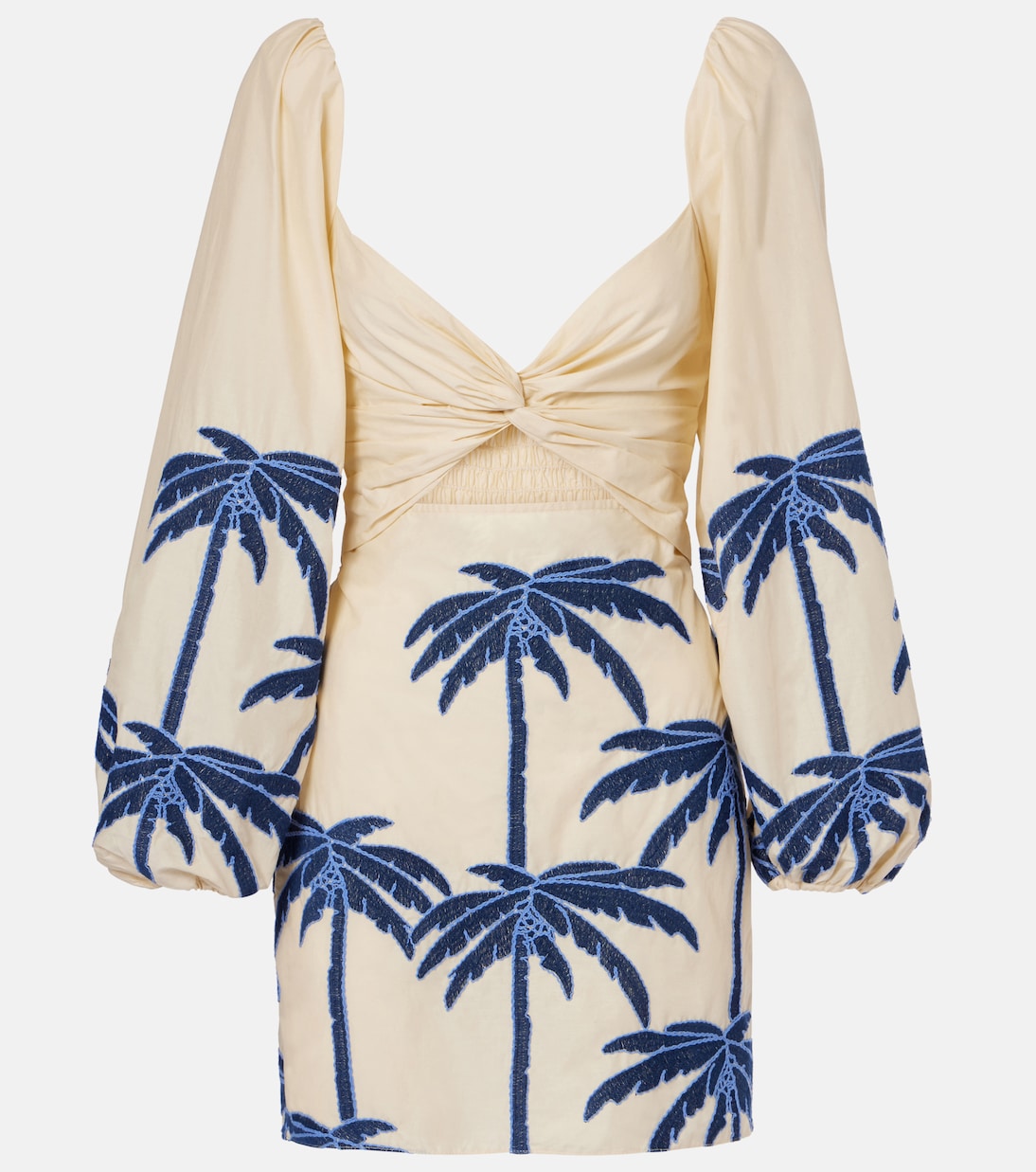 Мини-платье Сила моря из хлопковой смеси Johanna Ortiz, Ecrublue
Мини-платье Сила моря из хлопковой смеси Johanna Ortiz, Ecrublue