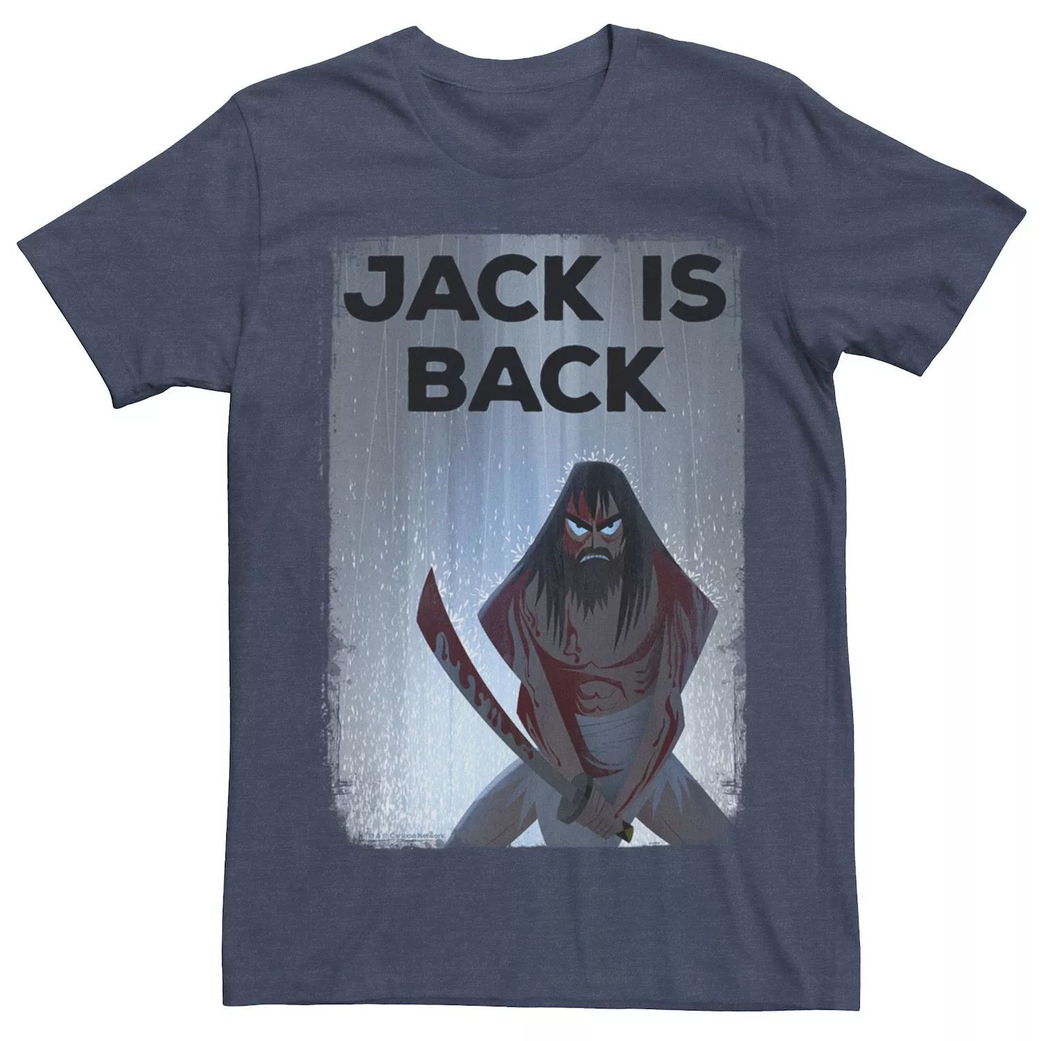 Мужская футболка Cartoon Network Samurai Jack Jack Is Back Rainwater Licensed Character
Мужская футболка Cartoon Network Samurai Jack Jack Is Back Rainwater Licensed Character