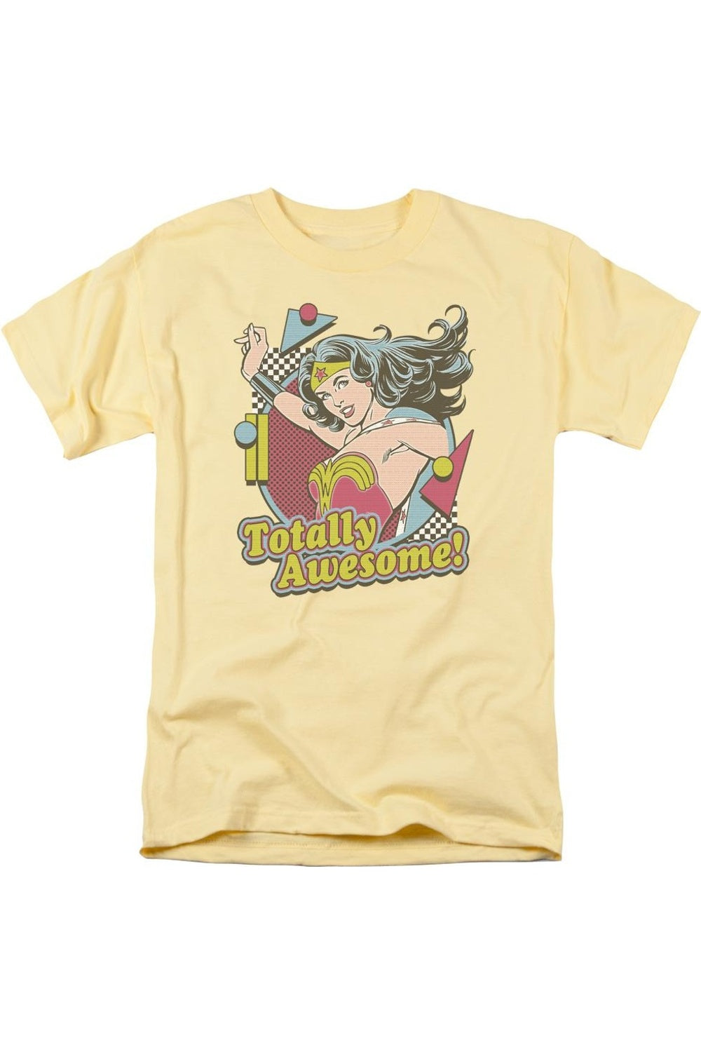 Футболка DC Comics Totally Awesome с коротким рукавом для взрослых Gildan, цвет banana 
Футболка DC Comics Totally Awesome с коротким рукавом для взрослых Gildan, цвет banana