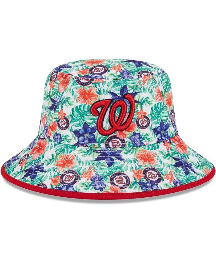 Мужская панама Washington Nationals с тропическим цветочным принтом New Era
Мужская панама Washington Nationals с тропическим цветочным принтом New Era