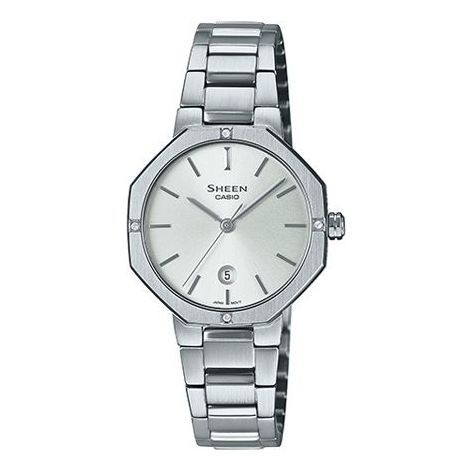 Часы Casio Sheen Analog Octagonal Watch 'Silver White', цвет silver
Часы Casio Sheen Analog Octagonal Watch 'Silver White', цвет silver