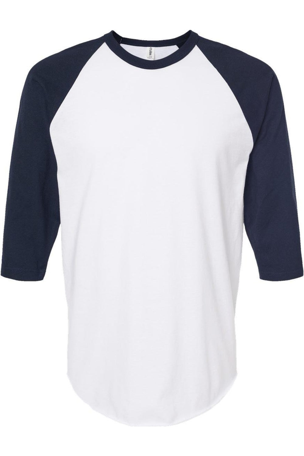 Футболка-реглан из тонкого джерси Tultex Unisex, белый/темно-синий
Футболка-реглан из тонкого джерси Tultex Unisex, белый/темно-синий