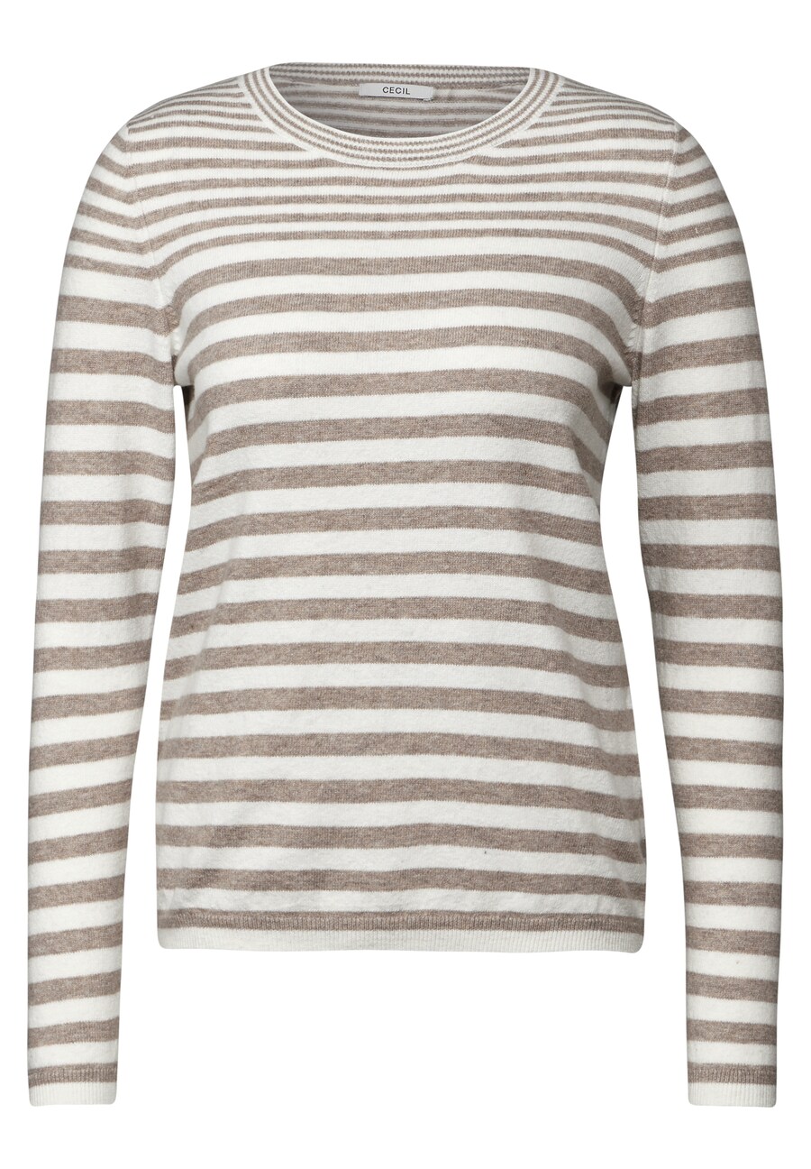 Тонкий вязаный свитер CECIL Sweater, темно-бежевый
Тонкий вязаный свитер CECIL Sweater, темно-бежевый