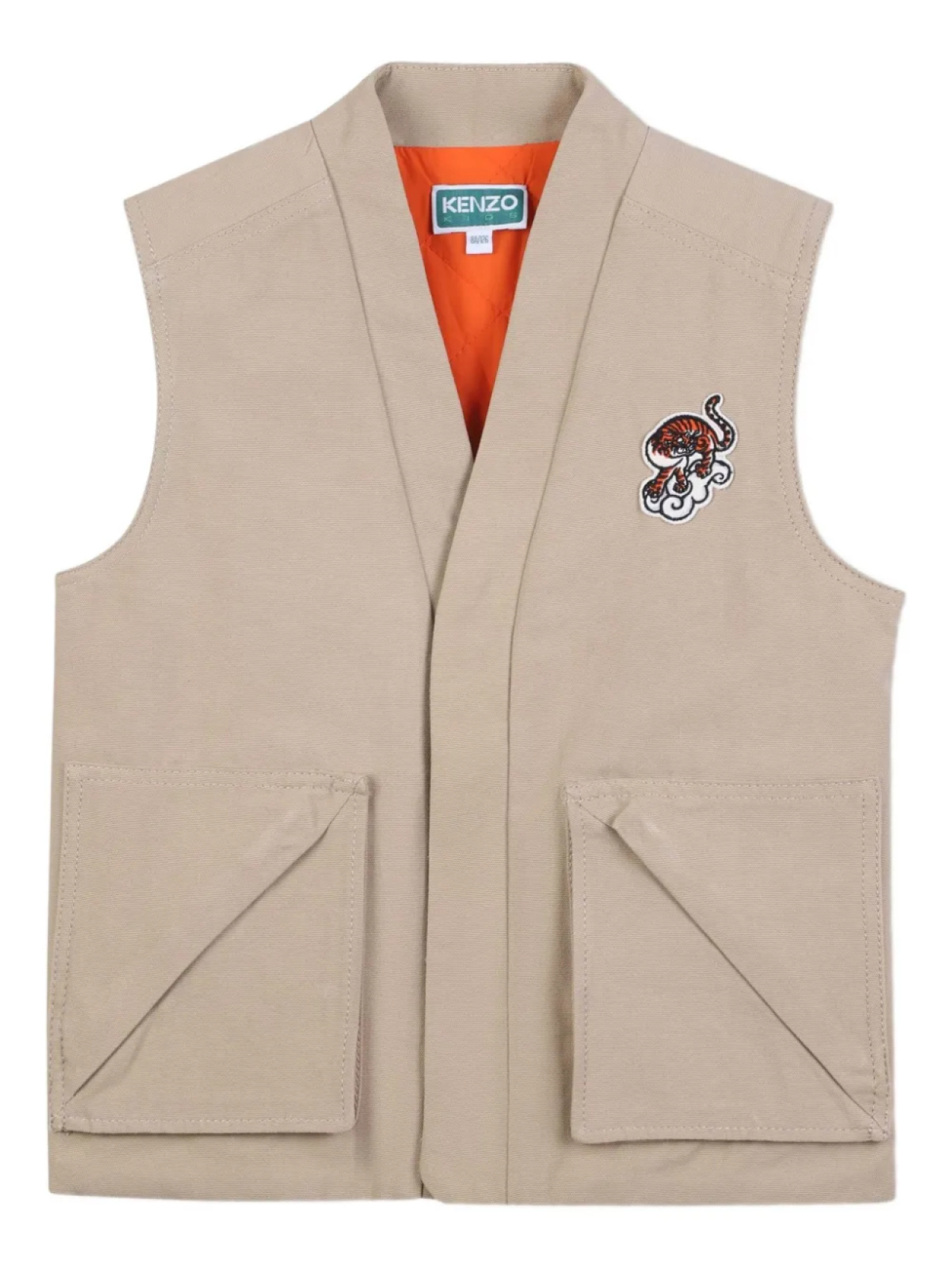 Куртка с тигровыми нашивками Kenzo Kids, нейтральный
Куртка с тигровыми нашивками Kenzo Kids, нейтральный