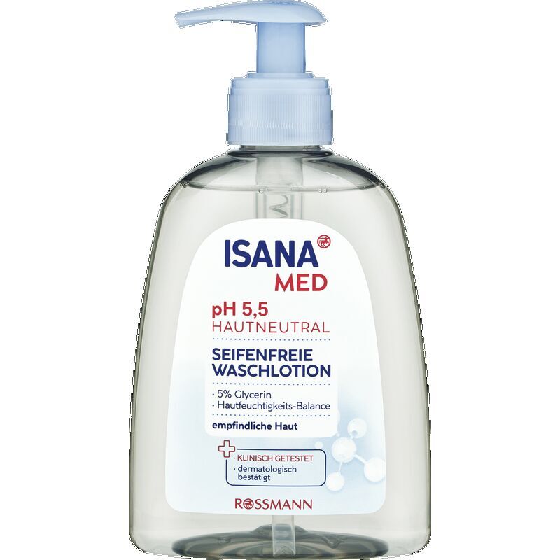Лосьон для мытья ISANA, 300 ml
Лосьон для мытья ISANA, 300 ml