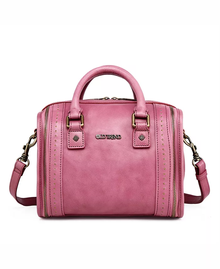 Женская мини-сумка-баул через плечо из натуральной кожи OLD TREND, коричневый
Женская мини-сумка-баул через плечо из натуральной кожи OLD TREND, коричневый