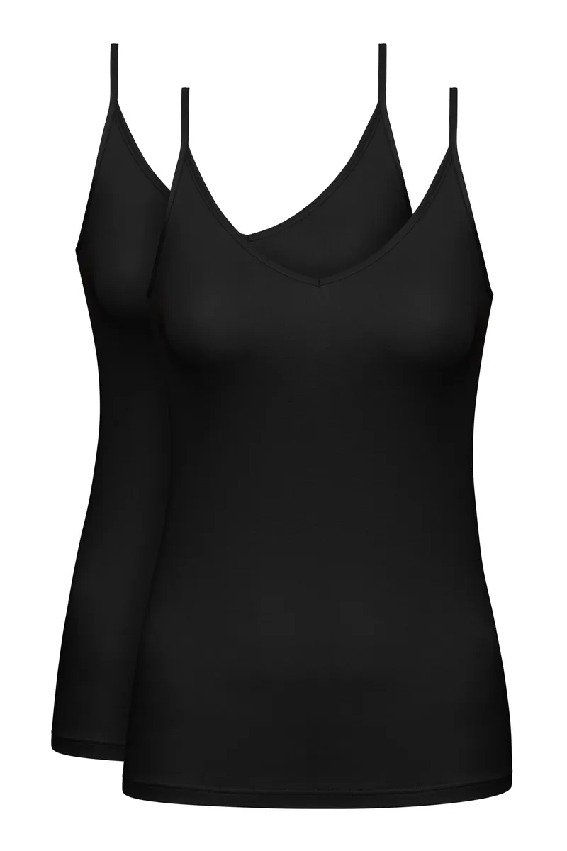 Топ Mey подмышки "PURE SENSE" (2 шт. в упаковке), бретельки-спагетти, регулируемые, черный 
Топ Mey подмышки "PURE SENSE" (2 шт. в упаковке), бретельки-спагетти, регулируемые, черный