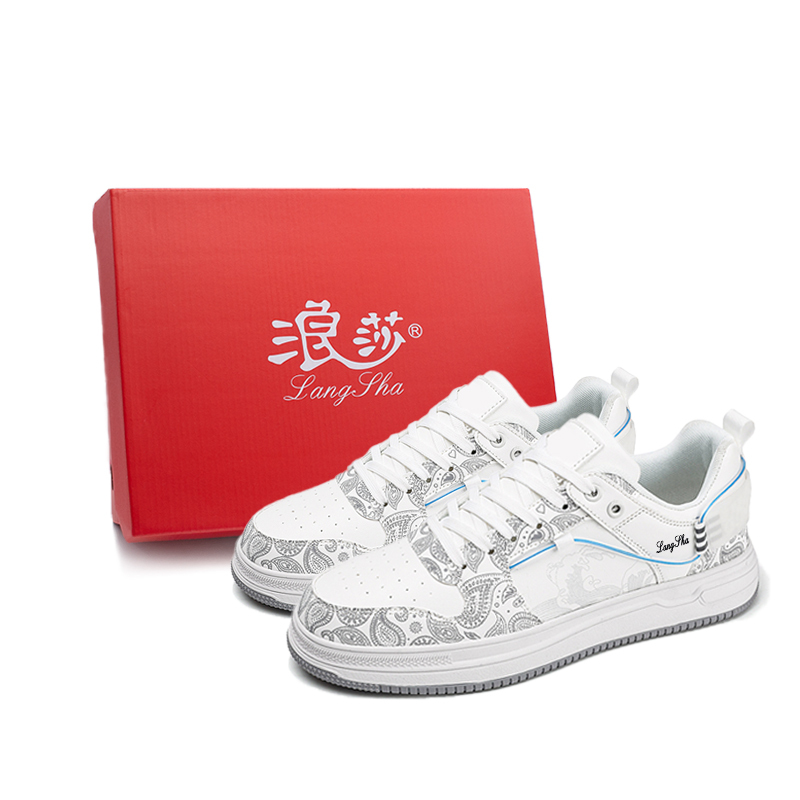 Lanza Антискользящие и износостойкие легкие низкие скейтерские кроссовки мужские - белый серебристый, цвет White Silver
Lanza Антискользящие и износостойкие легкие низкие скейтерские кроссовки мужские - белый серебристый, цвет White Silver