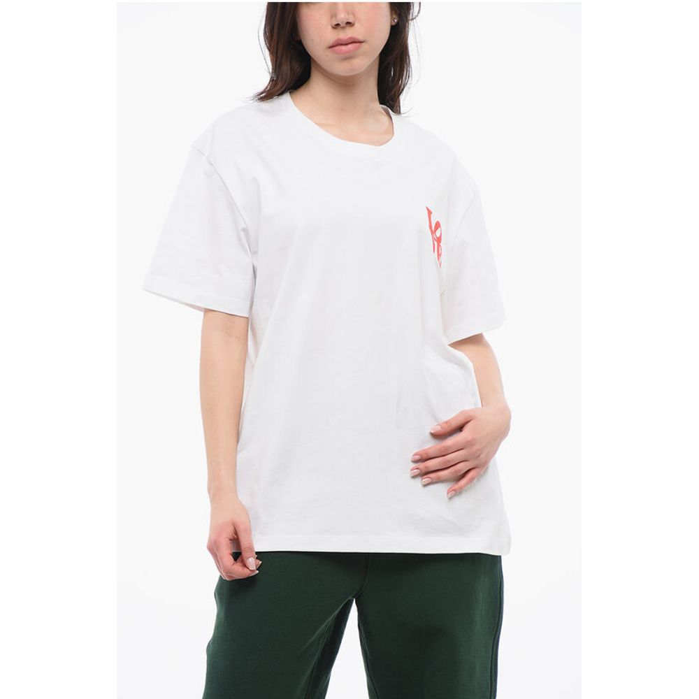 Футболка свободного кроя с круглым вырезом и вышивкой Love Longchamp, White
Футболка свободного кроя с круглым вырезом и вышивкой Love Longchamp, White