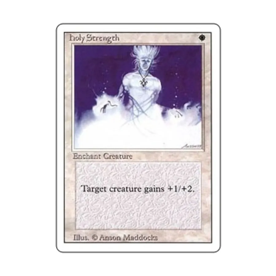 CCG Святая сила (С), MTG - 3rd Edition (Revised)
CCG Святая сила (С), MTG - 3rd Edition (Revised)