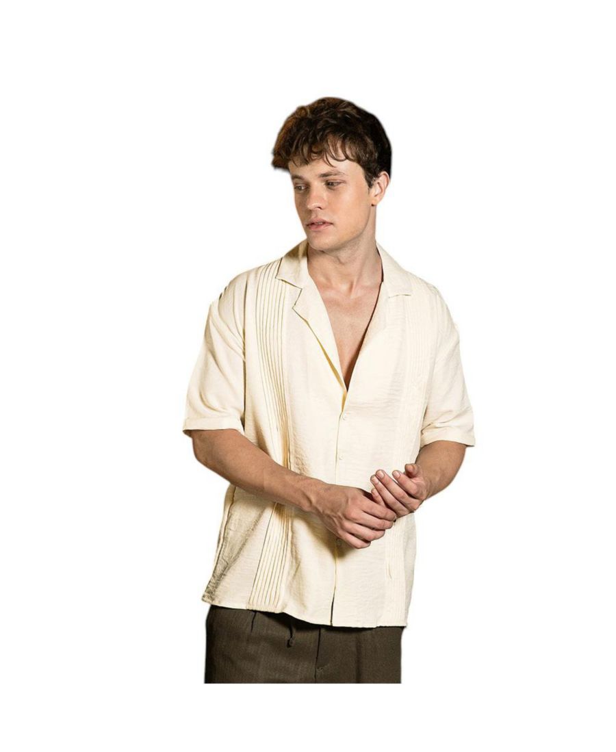 Мужская рубашка оверсайз с плиссировкой Campus Sutra, White
Мужская рубашка оверсайз с плиссировкой Campus Sutra, White