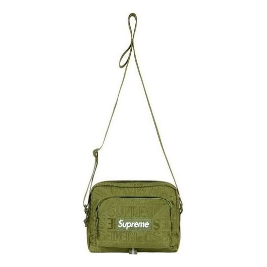Сумка shoulder bag 'olive green' Supreme, зеленый 
Сумка shoulder bag 'olive green' Supreme, зеленый