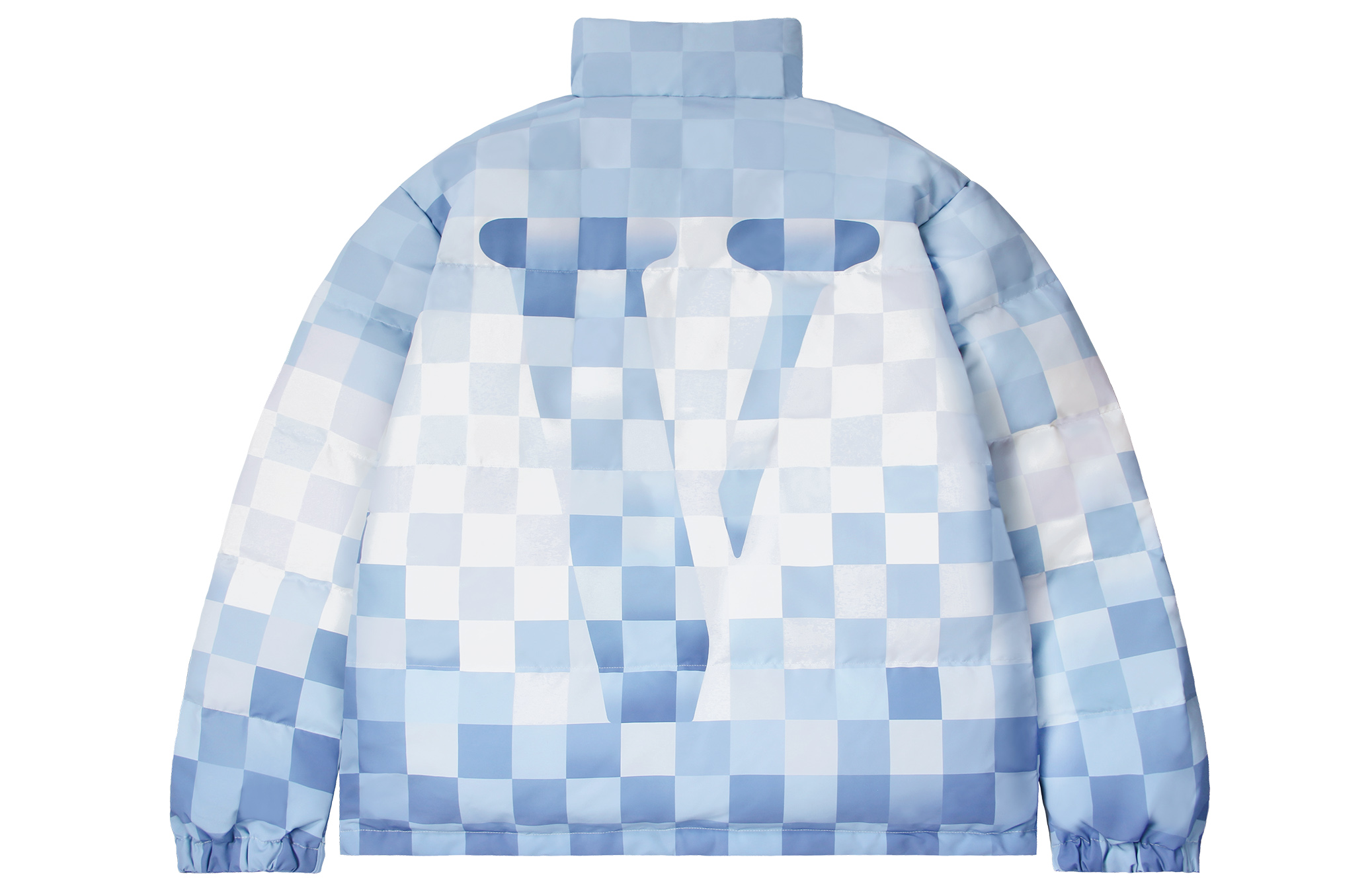 Пуховик Унисекс Белый Синий VLONE
Пуховик Унисекс Белый Синий VLONE