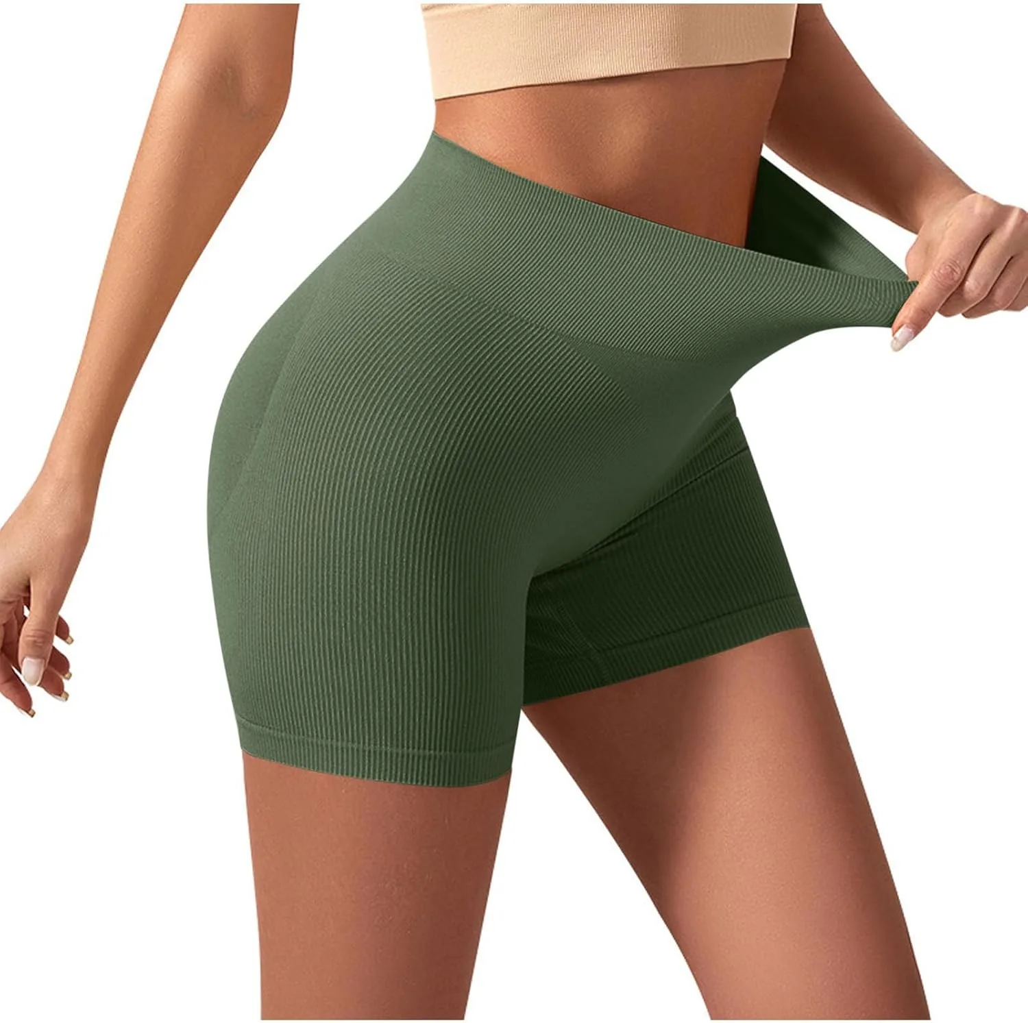 Xiaojmake Женские шорты High Waist Seamless Ribbed с эффектом коррекции фигуры
Xiaojmake Женские шорты High Waist Seamless Ribbed с эффектом коррекции фигуры