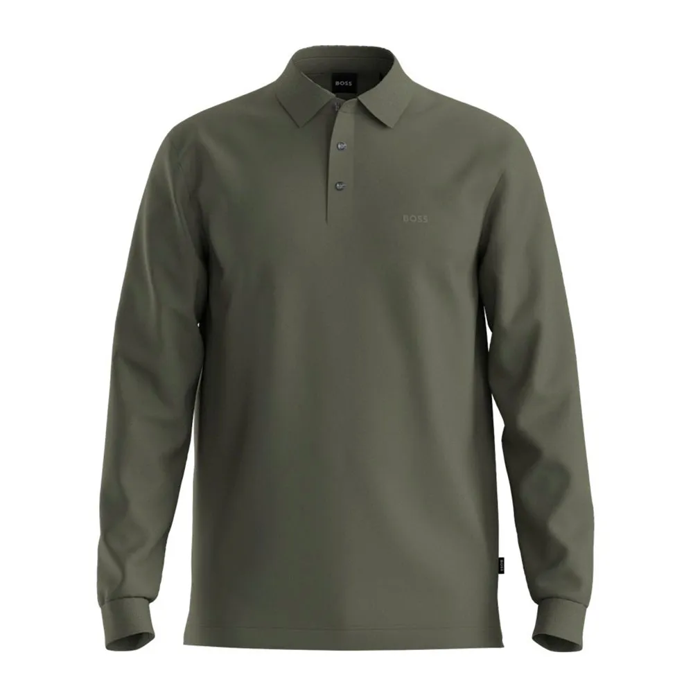 Поло с длинным рукавом BOSS Pado 30, зеленый
Поло с длинным рукавом BOSS Pado 30, зеленый