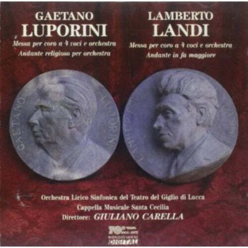 CD диск Luporini / Landi / Carella: Andante Religioso Per Orchestra / Messa Per Coro
CD диск Luporini / Landi / Carella: Andante Religioso Per Orchestra / Messa Per Coro
