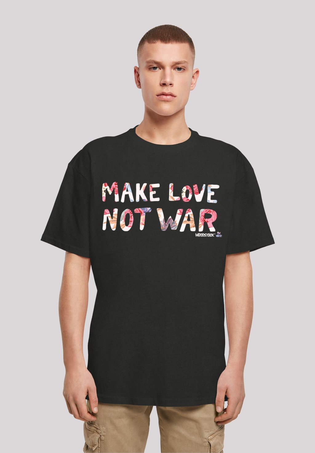 Футболка с принтом WOODSTOCK MAKE LOVE NOT WAR FLORAL MUSIC FESTIVAL F4NT4STIC, черный
Футболка с принтом WOODSTOCK MAKE LOVE NOT WAR FLORAL MUSIC FESTIVAL F4NT4STIC, черный