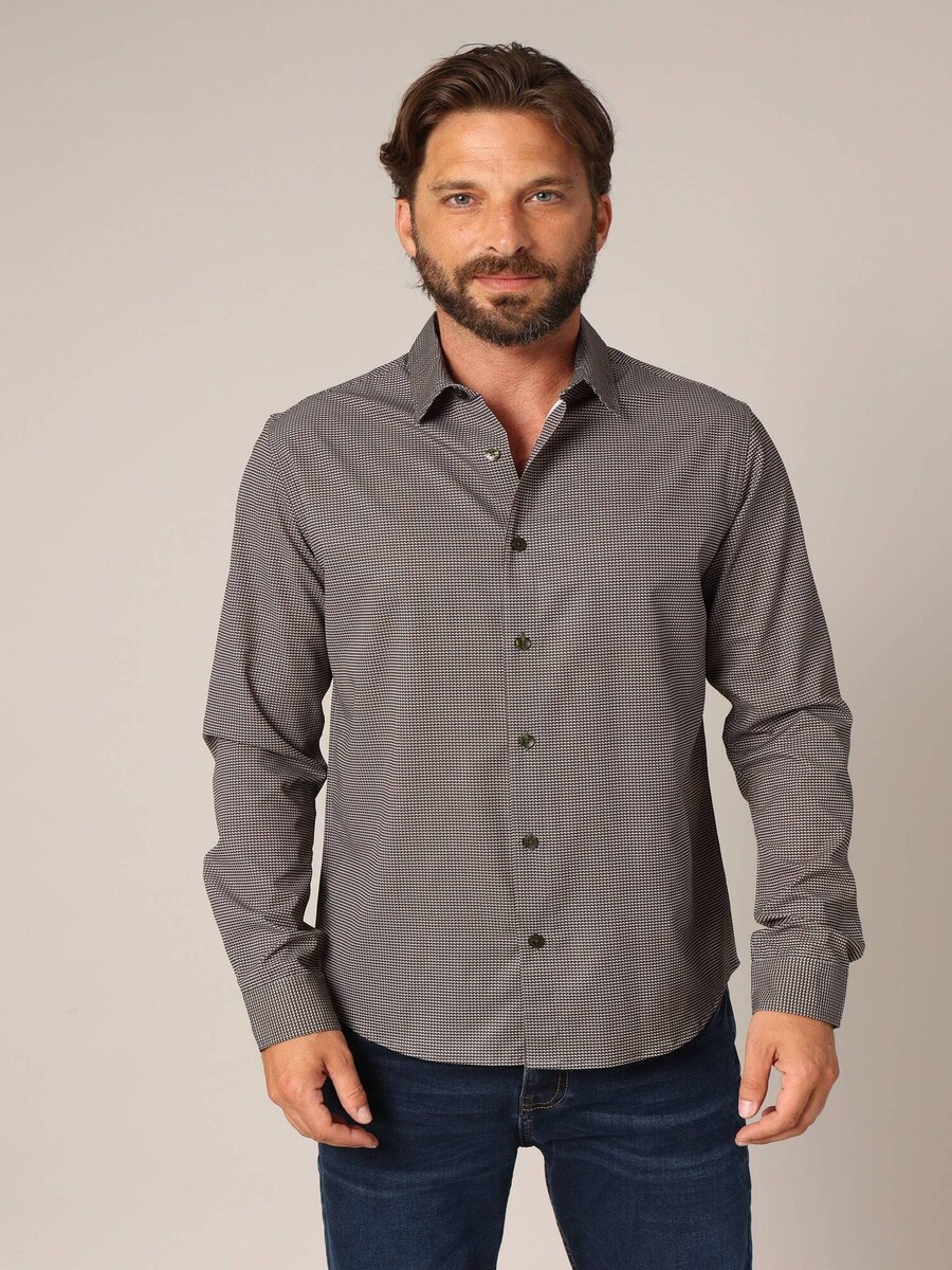 Рубашка на пуговицах классического кроя Deeluxe EMPOWER, серый
Рубашка на пуговицах классического кроя Deeluxe EMPOWER, серый