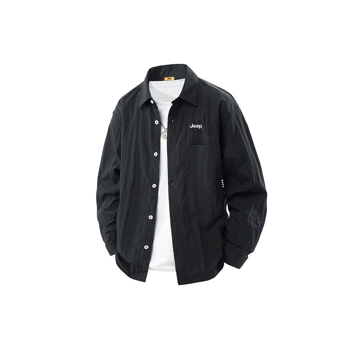 Рубашка Unisex Lapel Thin Workwear Jeep, черный (spring fall)
Рубашка Unisex Lapel Thin Workwear Jeep, черный (spring fall)