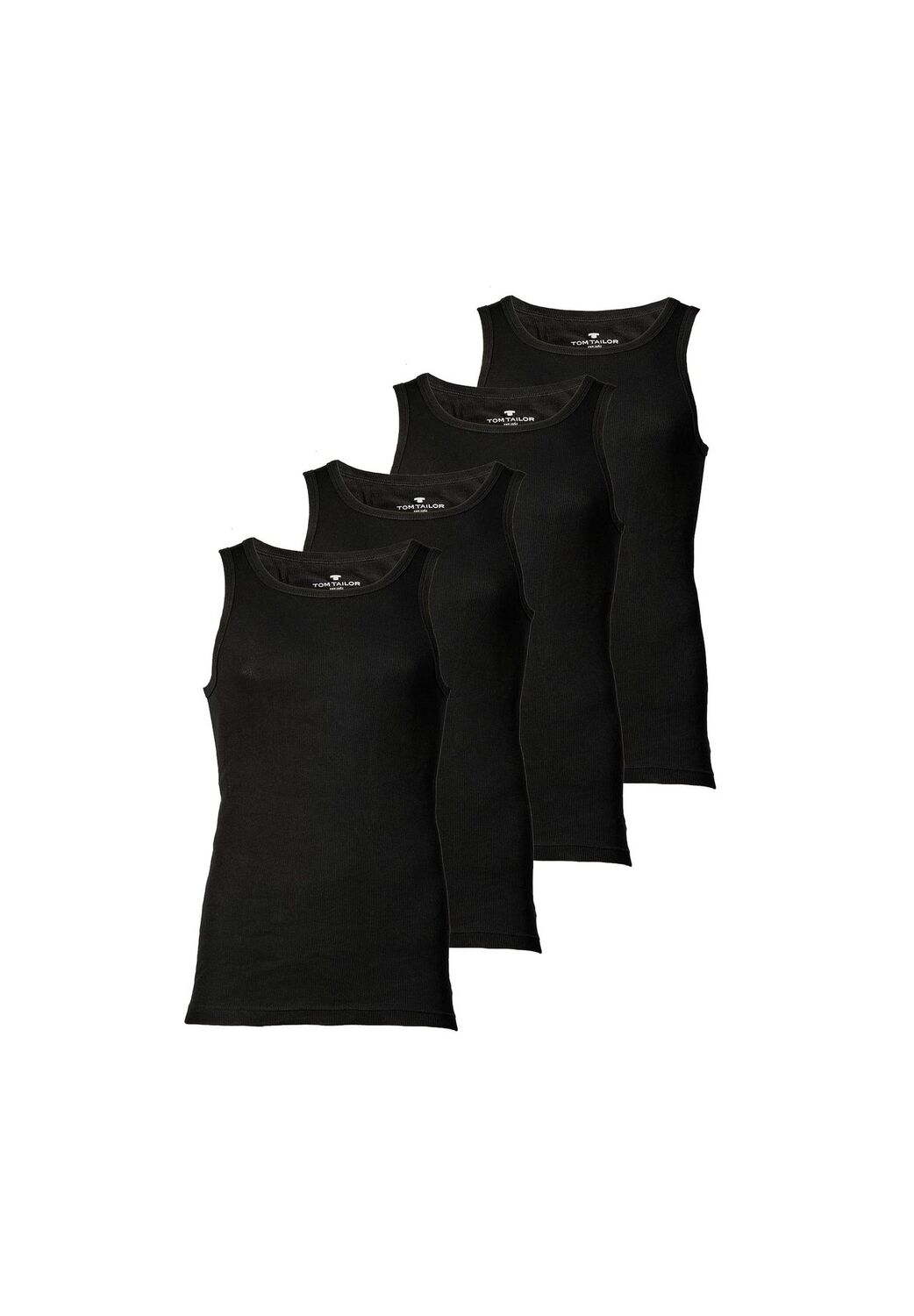 Мужская майка, 4 шт. - майка, Garron S, однотонная TOM TAILOR, черный
Мужская майка, 4 шт. - майка, Garron S, однотонная TOM TAILOR, черный